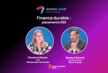 Florence Deram, CFO de la Banque des Territoires et Renaud Schmit - Sève Finance