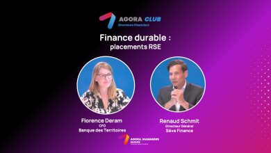 Florence Deram, CFO de la Banque des Territoires et Renaud Schmit - Sève Finance